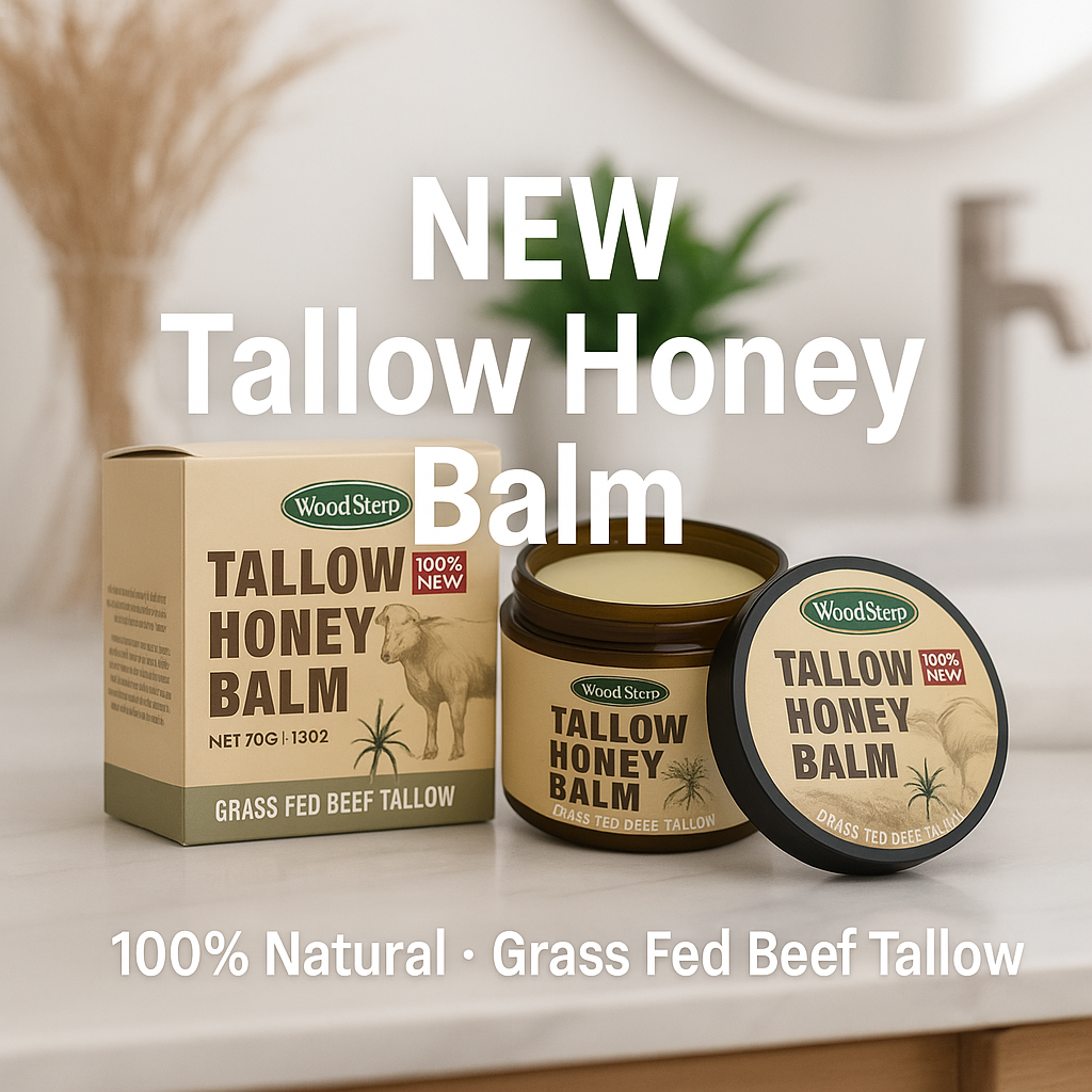 A WOODSLEEP Whipped Glow Tallow & Honey Balm