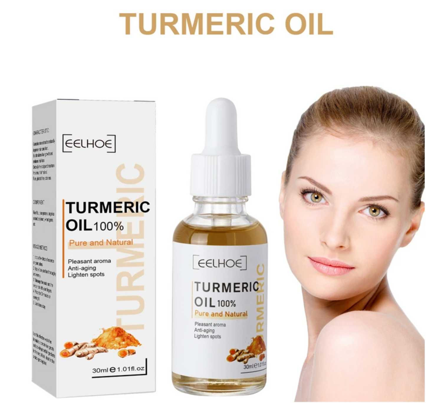 EELHOE Radiant Glow Turmeric Face Serum