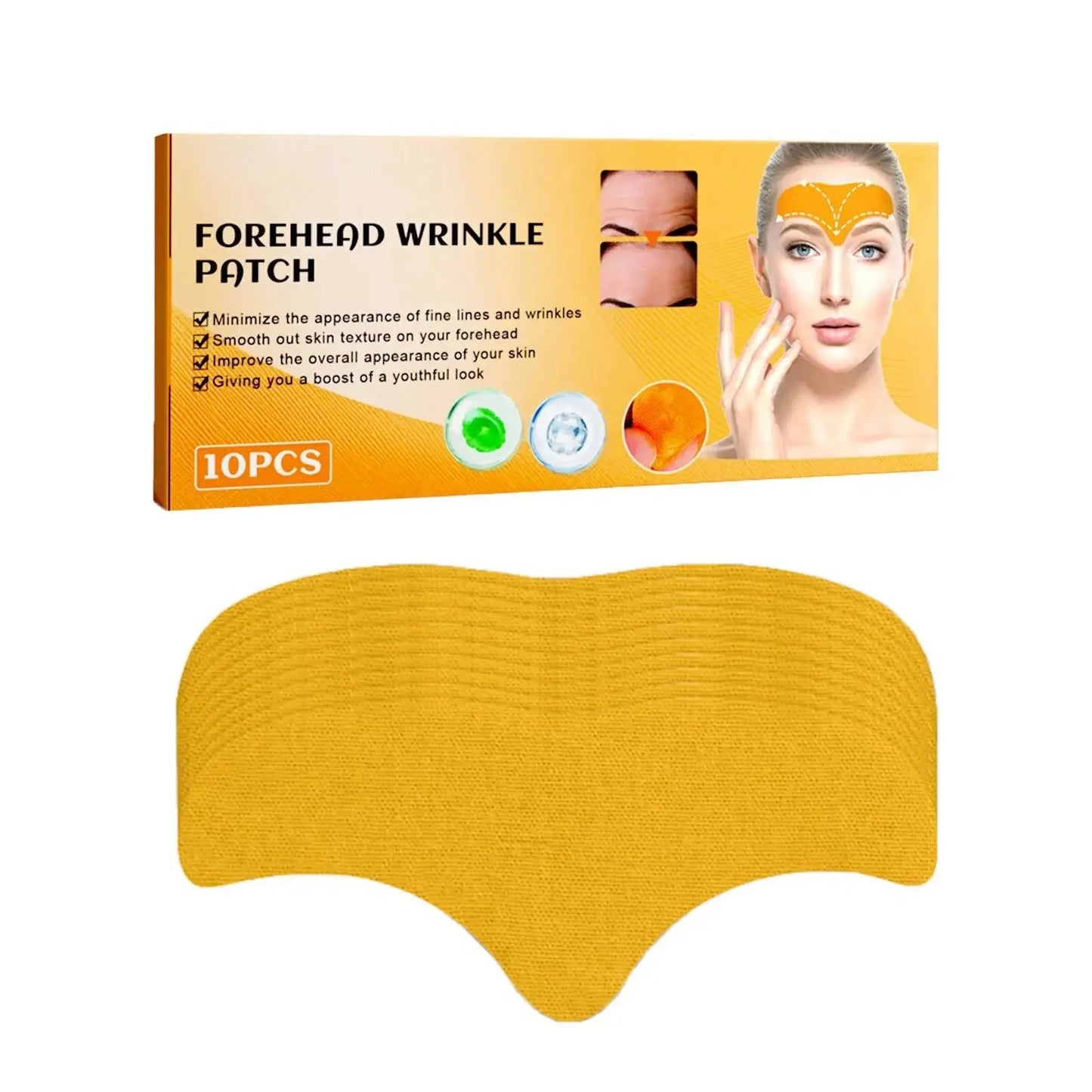 Precision Forehead Wrinkle Correction Patches