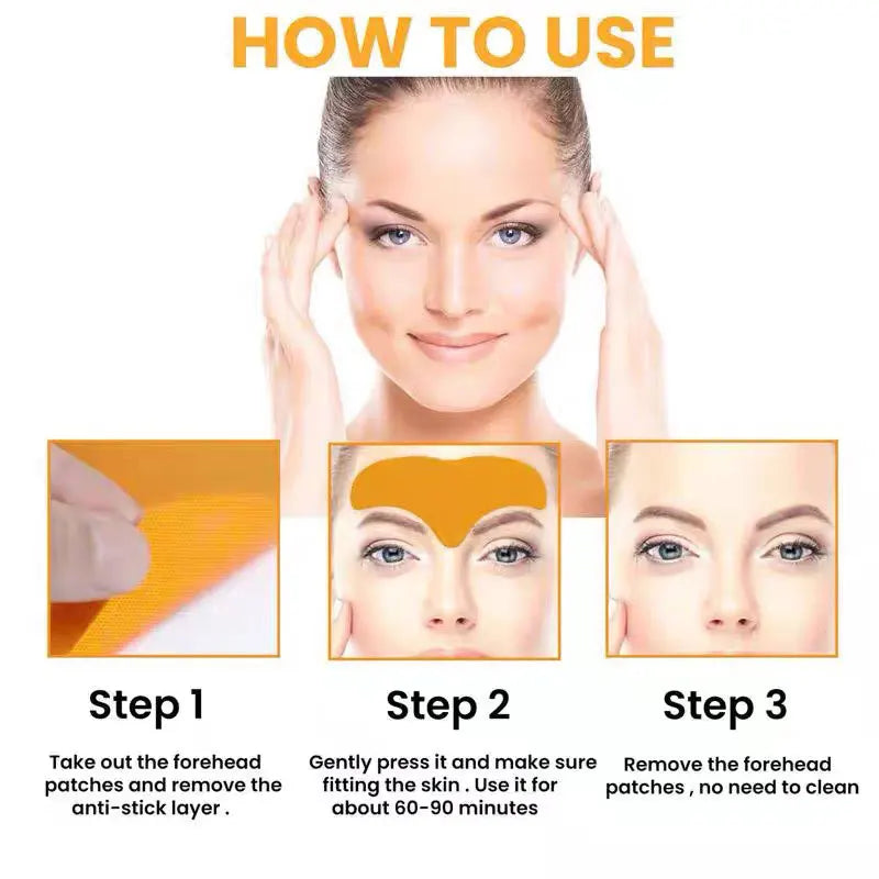 Precision Forehead Wrinkle Correction Patches