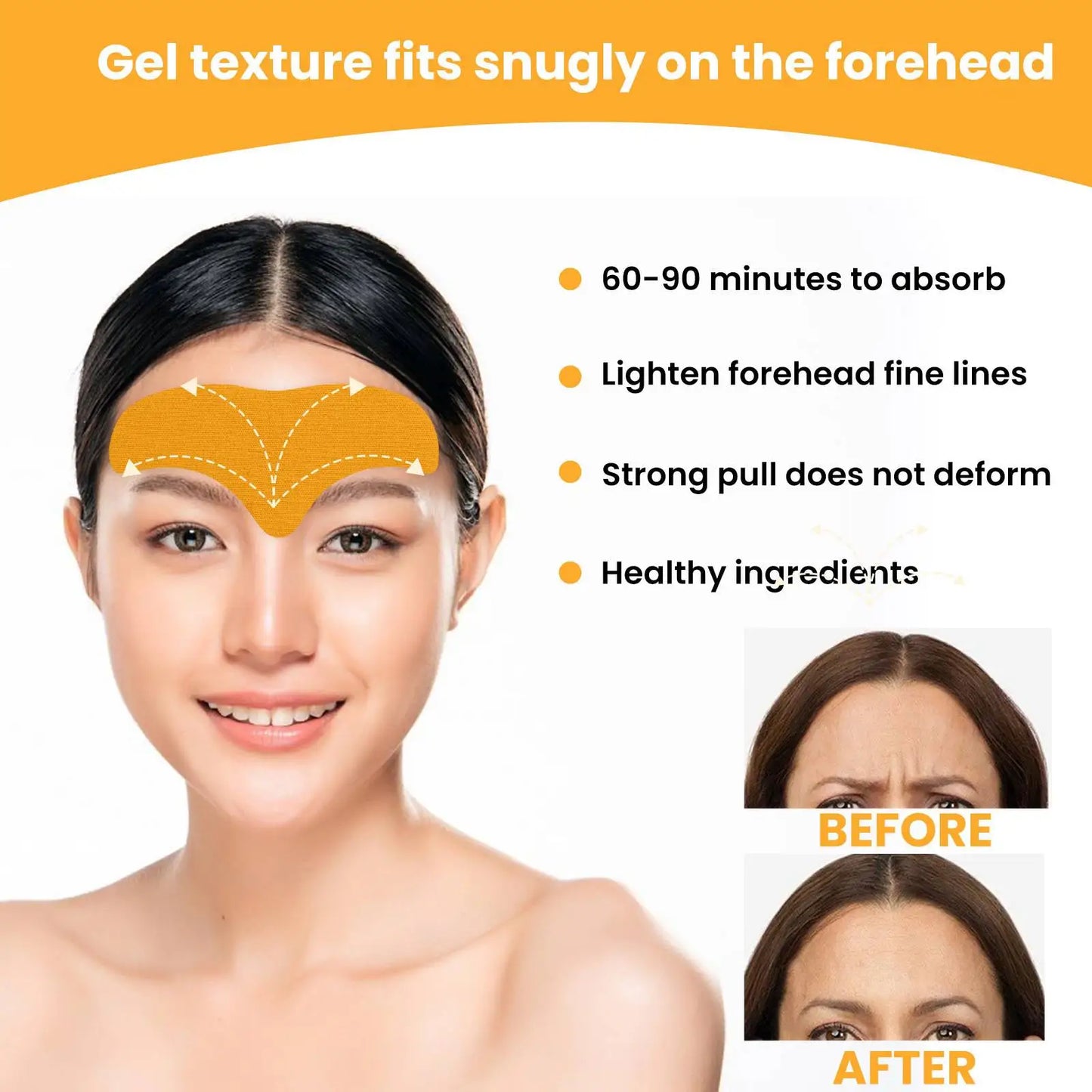 Precision Forehead Wrinkle Correction Patches
